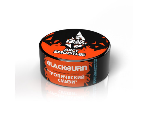 Табак Burn BLACK Juice Smoothie (Тропический смузи) 25гр