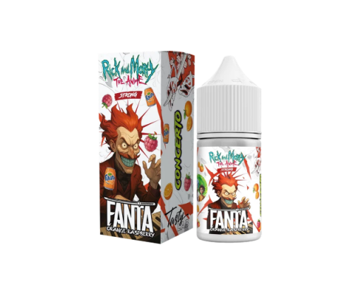 Жидкость Rick & Morty The Anime Апельсин малина фанта, 30 мл.