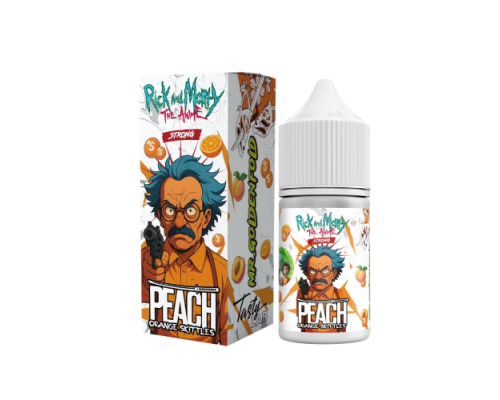 Жидкость Rick & Morty The Anime Персик апельсин скитлс, 30 мл.