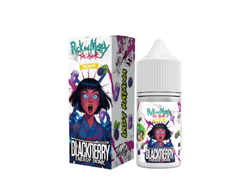 Жидкость Rick & Morty The Anime Ежевичный энергетик, 30 мл.