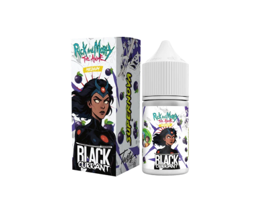 Жидкость Rick & Morty The Anime Черная смородина, 30 мл.