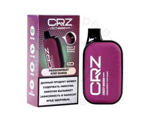 Одноразовая ЭС CRZ ULTRA - Маракуйя Киви Гуава (10000)