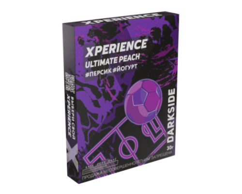 Табак Dark Side Xperience, Ультимейт Пич, 30 гр