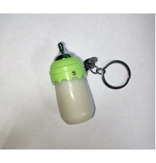 Зажигалка БУТЫЛОЧКА пьезо YM-089 брелок