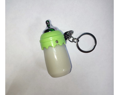 Зажигалка БУТЫЛОЧКА пьезо YM-089 брелок