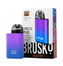 Стартовый набор Brusko MINICAN PLUS, 850 mAh, Сине-фиолетовый