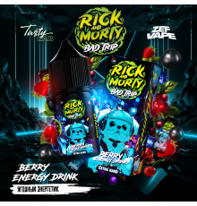 Жидкость Rick & Morty Bad Trip Ягодный энергетик, 30 мл.