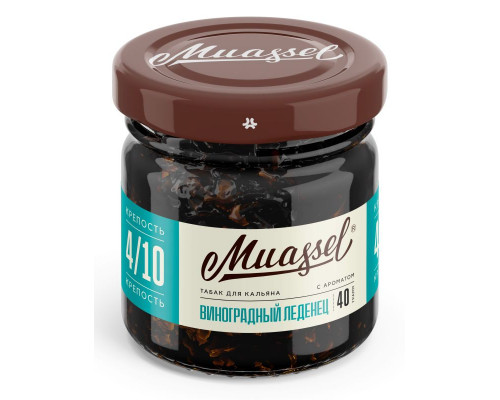 Табак Muassel Medium Виноградный леденец 40 гр Табак Muassel Medium Виноградный леденец 40 гр