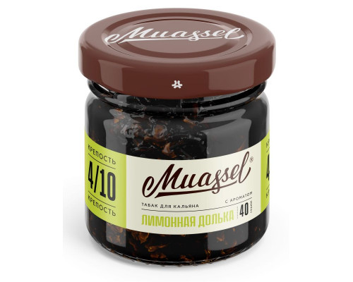Табак Muassel Medium Лимонная долька 40 гр Табак Muassel Medium Лимонная долька 40 гр