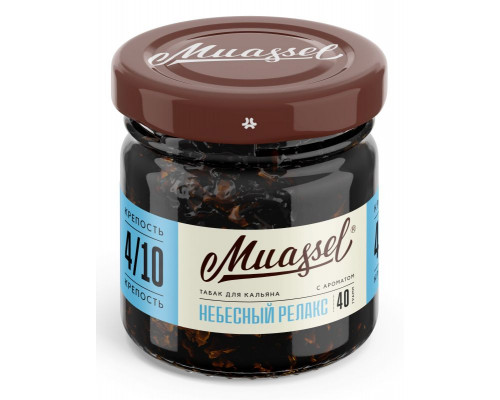 Табак Muassel Medium Небесный релакс 40 гр Табак Muassel Medium Небесный релакс 40 гр