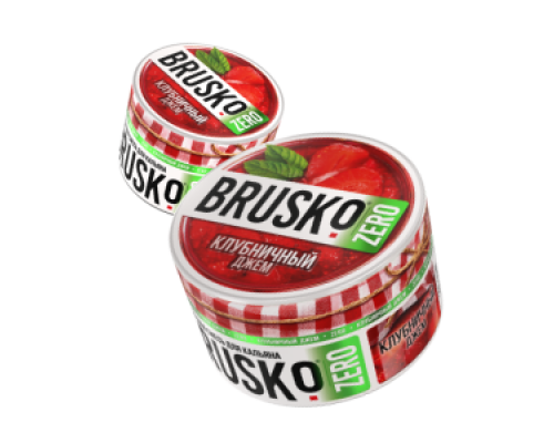 Смесь Brusko ZERO Клубничный джем, 50 гр