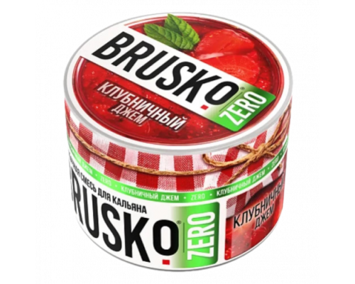 Смесь Brusko ZERO Клубничный джем, 50 гр