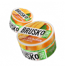 Смесь Brusko ZERO Манго с апельсином и мятой, 50 гр