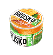 Смесь Brusko ZERO Манго с апельсином и мятой, 50 гр