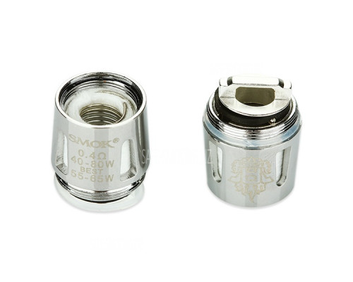 Сменный испаритель SMOK TFV8 Baby-Q2 Dual 0.6 Ом (в упак 5шт) (20W-40W)1шт.