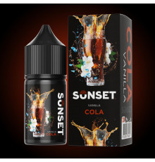 Жидкость Sunset - Cola vanilla 0мг. 28мл.