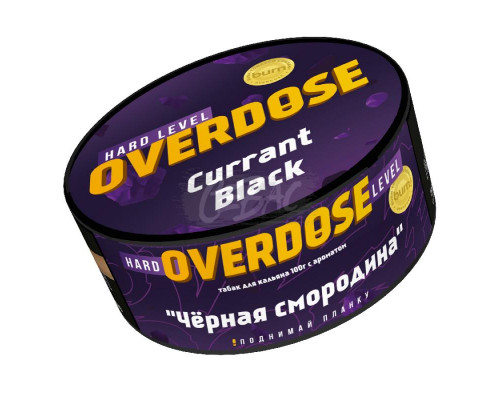 Табак Burn BLACK Overdose, 100 гр