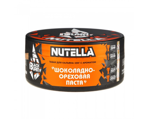 Табак Burn BLACK Nutella, 100гр