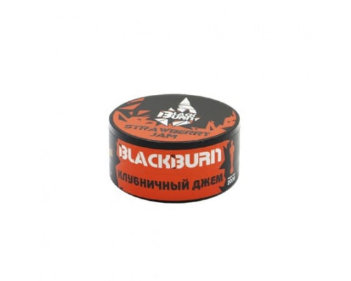 Табак Burn BLACK Strawberry jam (Клубничный джем) 25 гр.