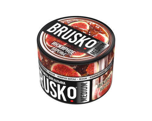 Смесь BRUSKO, 50 г, Инжирное варенье, Medium