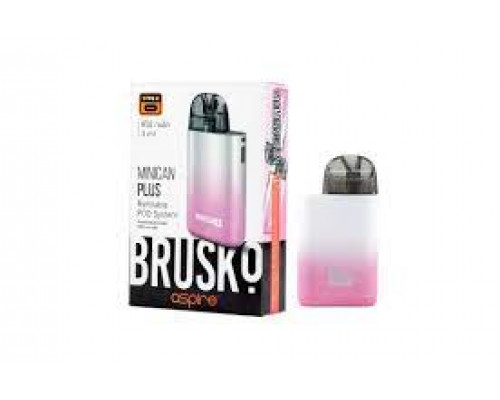 Стартовый набор Brusko MINICAN PLUS, 850 mAh, Розово Белый Градиент Стартовый набор Brusko MINICAN PLUS, 850 mAh, Розово Белый Градиент