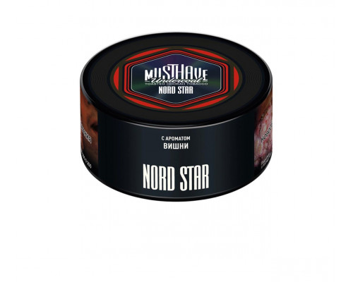 Табак Must Have Nord star (Вишня) 125 гр. Табак Must Have Nord star (Вишня) 125 гр.