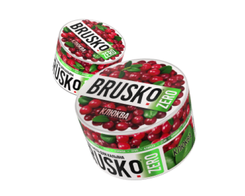 Смесь Brusko ZERO Клюква, 50 гр