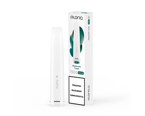Одноразовая ЭС PLONQ PLUS - Маракуйя гуава (1500) Одноразовая ЭС PLONQ PLUS - Маракуйя гуава (1500)