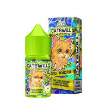 Жидкость CatsWill - Кислый леденец с виноградом киви и яблоком . 2% 30 мл.