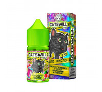 Жидкость CatsWill - Кислая газировка с черной смородиной и клюквой 2% 30 мл.