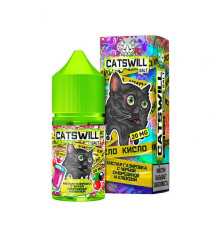 Жидкость CatsWill - Кислая газировка с черной смородиной и клюквой 2% 30 мл.