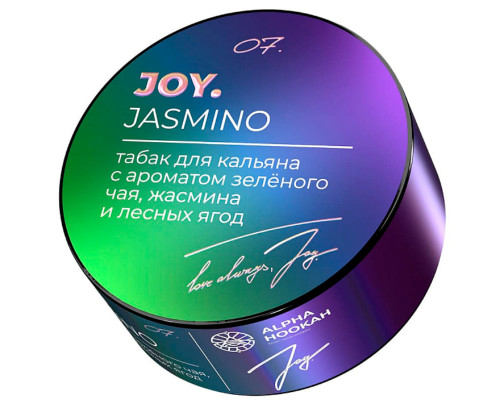 Табак Joy Jasmino (Зеленый чай, Жасмин, Ягоды), 25 гр Табак Joy Jasmino (Зеленый чай, Жасмин, Ягоды), 25 гр