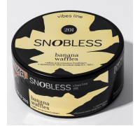 Табак Snobless Banana Waffles (Банановые вафли), 25 гр