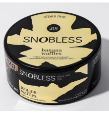 Табак Snobless Banana Waffles (Банановые вафли), 25 гр
