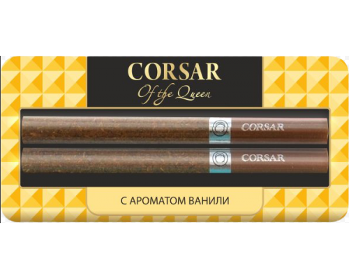 Сигариллы Corsar of the queen - Ваниль (бл. 2 шт)