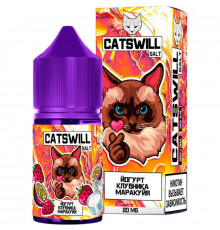 Жидкость CatsWill - Йогурт клубника маракуйя. 2% 30 мл.