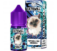 Жидкость CatsWill - Черника лед ежевика. 2% 30 мл.