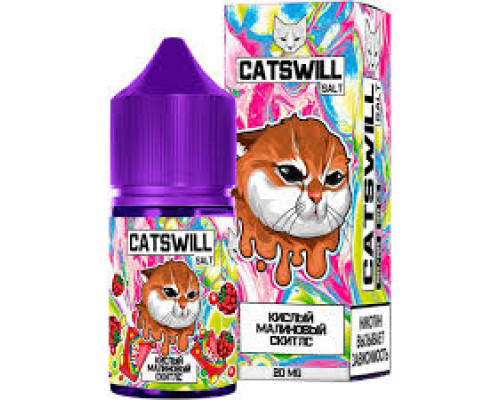 Жидкость CatsWill - Кислый малиновый Скитлс. 2% 30 мл. Жидкость CatsWill - Кислый малиновый Скитлс. 2% 30 мл.