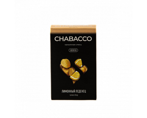 Смесь Chabacco M Lemon drop 50гр Смесь Chabacco M Lemon drop 50гр