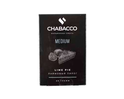 Смесь Chabacco M Lime Pie 50гр Смесь Chabacco M Lime Pie 50гр