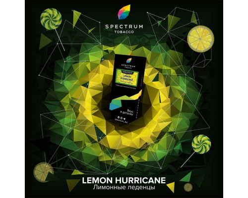 Табак Spectrum Hard Lemon hurricane 40 гр.