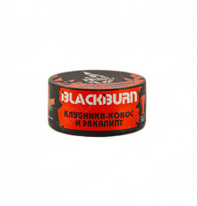 Табак Burn BLACK Strawberry coconut  (Клубника с кокосом) 25 гр.