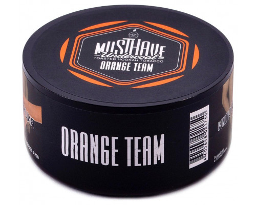 Табак Must Have Orange team 25гр. Табак Must Have Orange team 25гр.