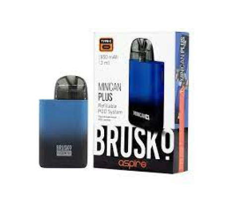 Стартовый набор Brusko MINICAN PLUS, 850 mAh, Черно Синий Стартовый набор Brusko MINICAN PLUS, 850 mAh, Черно Синий