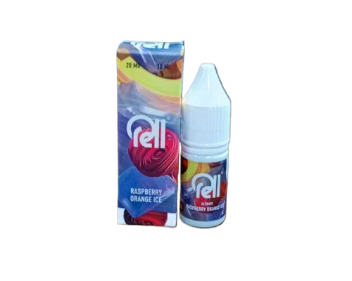 Жидкость RELL Ultimate Salt Raspberry Orange ice 10 мл. 20 мг.