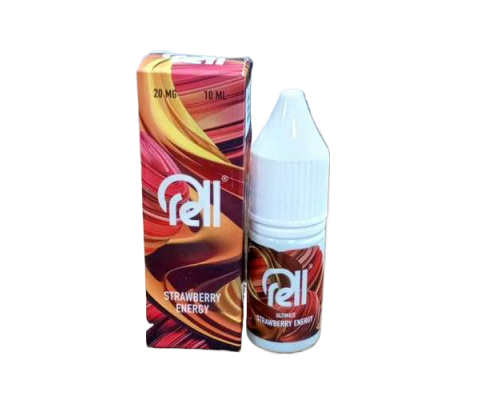 Жидкость RELL Ultimate Salt Strawberry Energy 10 мл. 20 мг.