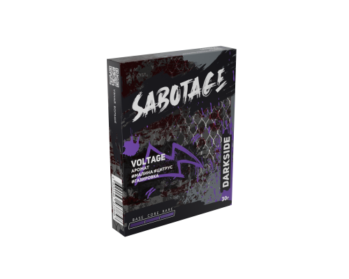 Табак Dark Side Sabotage Вольтэйдж 30 гр.