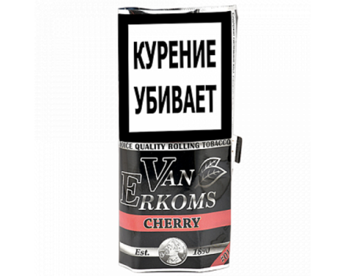 Табак сигаретный VAN ERKOMS Cherry, 40гр. Табак сигаретный VAN ERKOMS Cherry, 40гр.