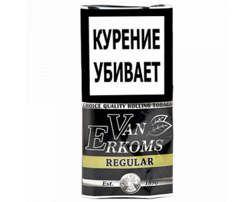 Табак сигаретный VAN ERKOMS Regular, 40гр. Табак сигаретный VAN ERKOMS Regular, 40гр.