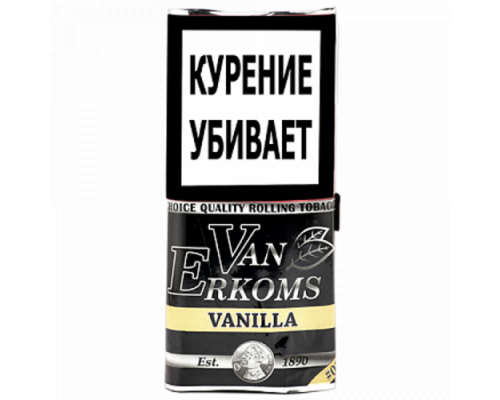 Табак сигаретный VAN ERKOMS Vanilla, 40гр. Табак сигаретный VAN ERKOMS Vanilla, 40гр.